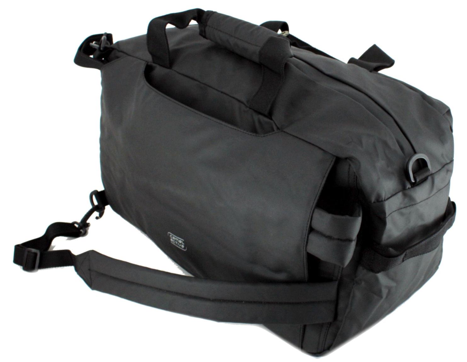 Sporttasche mit Rucksackfunktion Camel Active Palermo schwarz Nylon