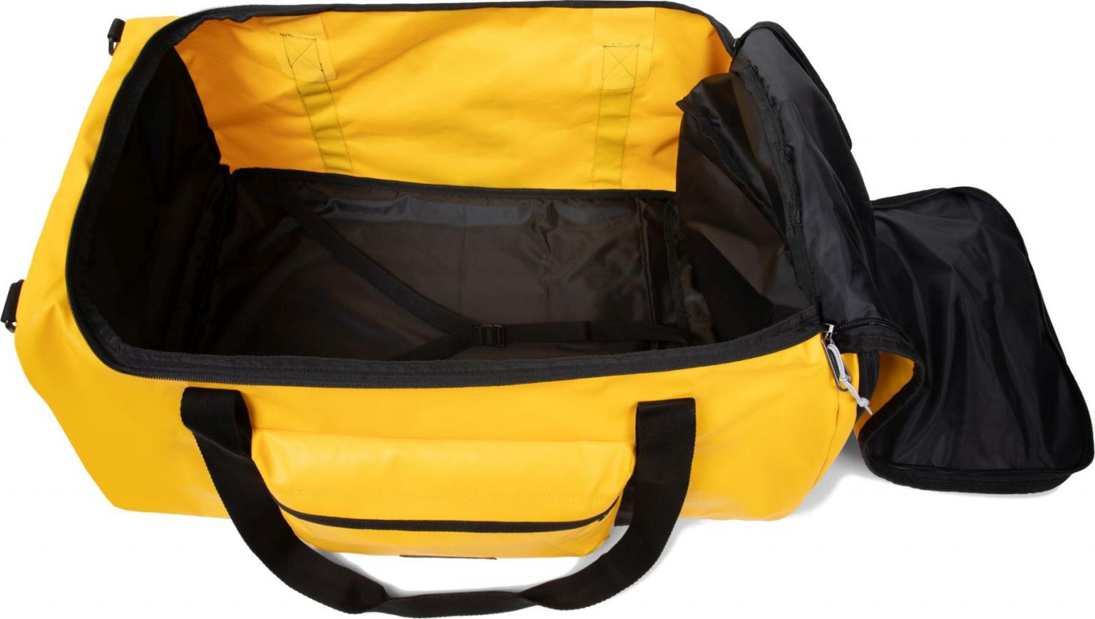 Sporttasche mit Rucksackfunktion Eastpak Dufflr M Tarp Yolk gelb