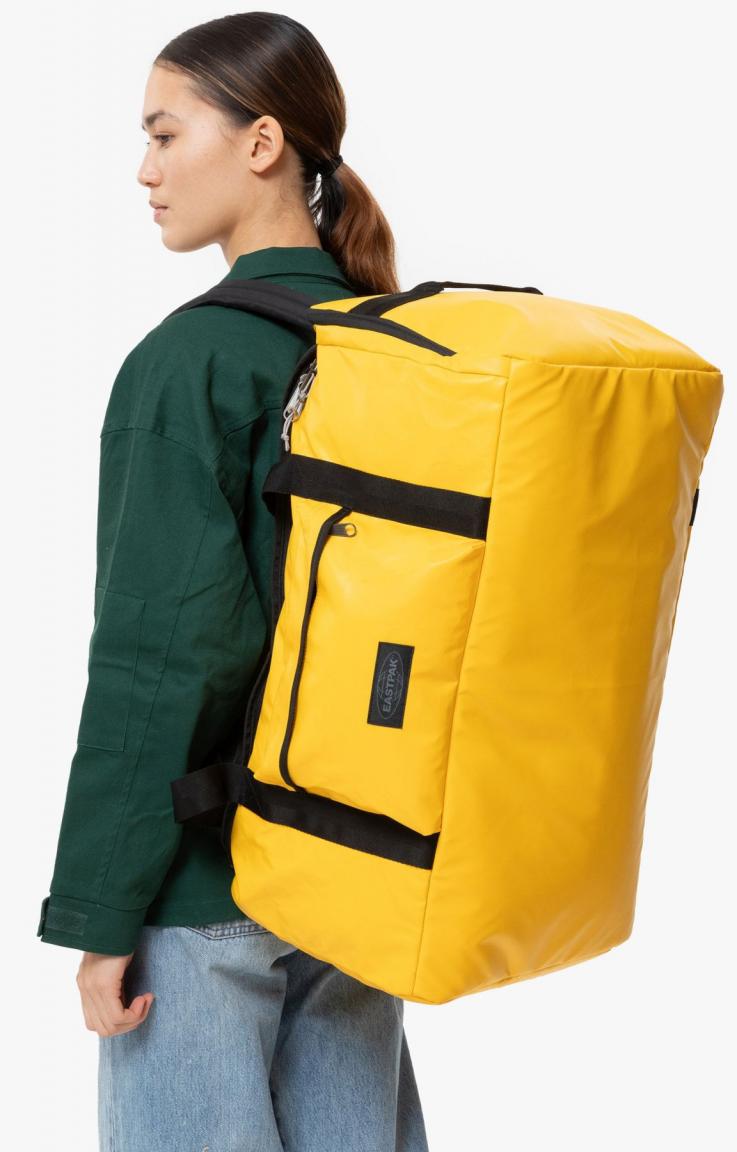 Sporttasche mit Rucksackfunktion Eastpak Dufflr M Tarp Yolk gelb