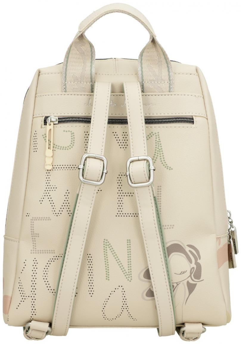 Stadtrucksack Nietendekot beige Dotwork Anekke Alma Original