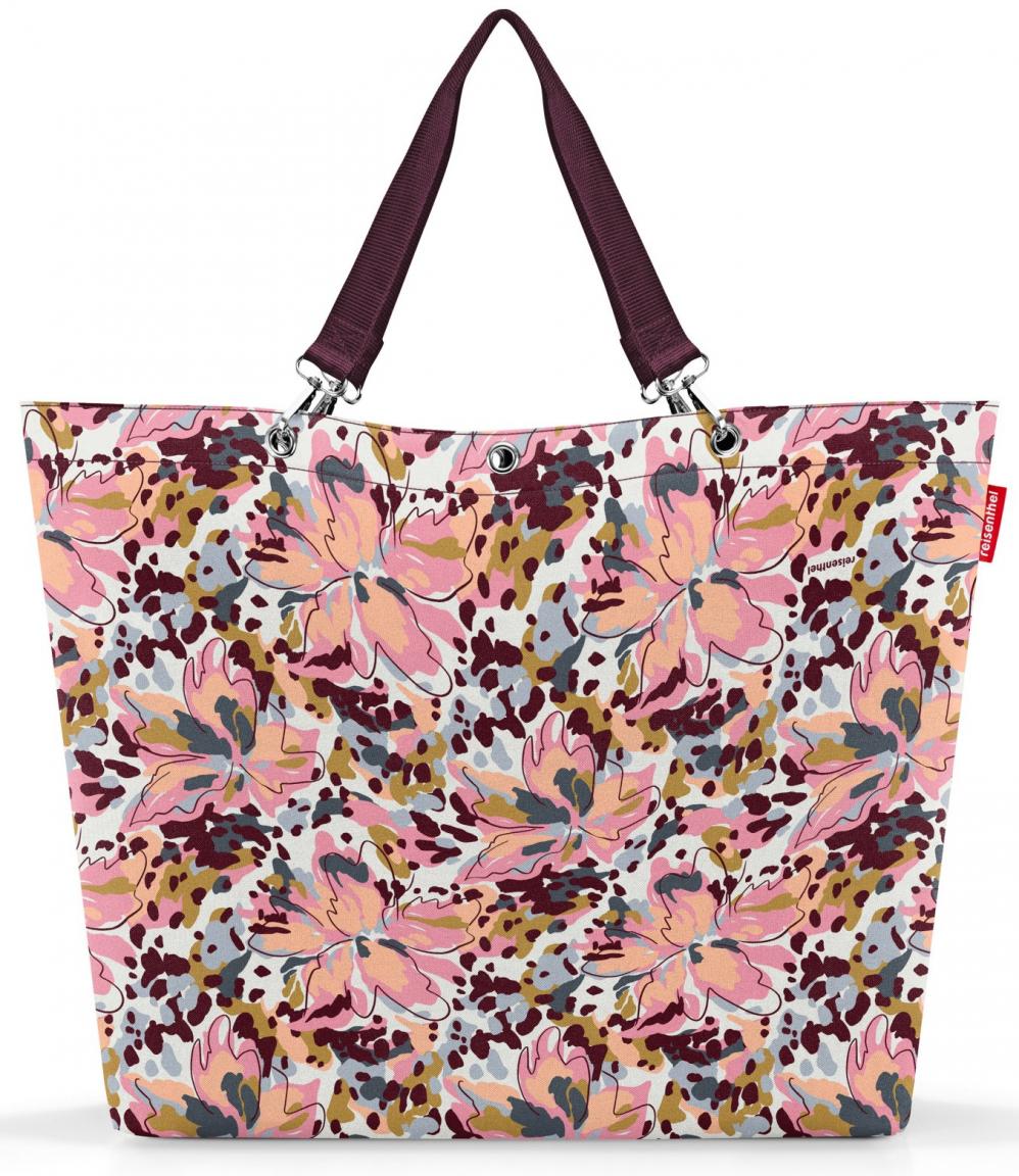 Strandtasche Blumenprint Reisenthel Shopper XL Flora Rose