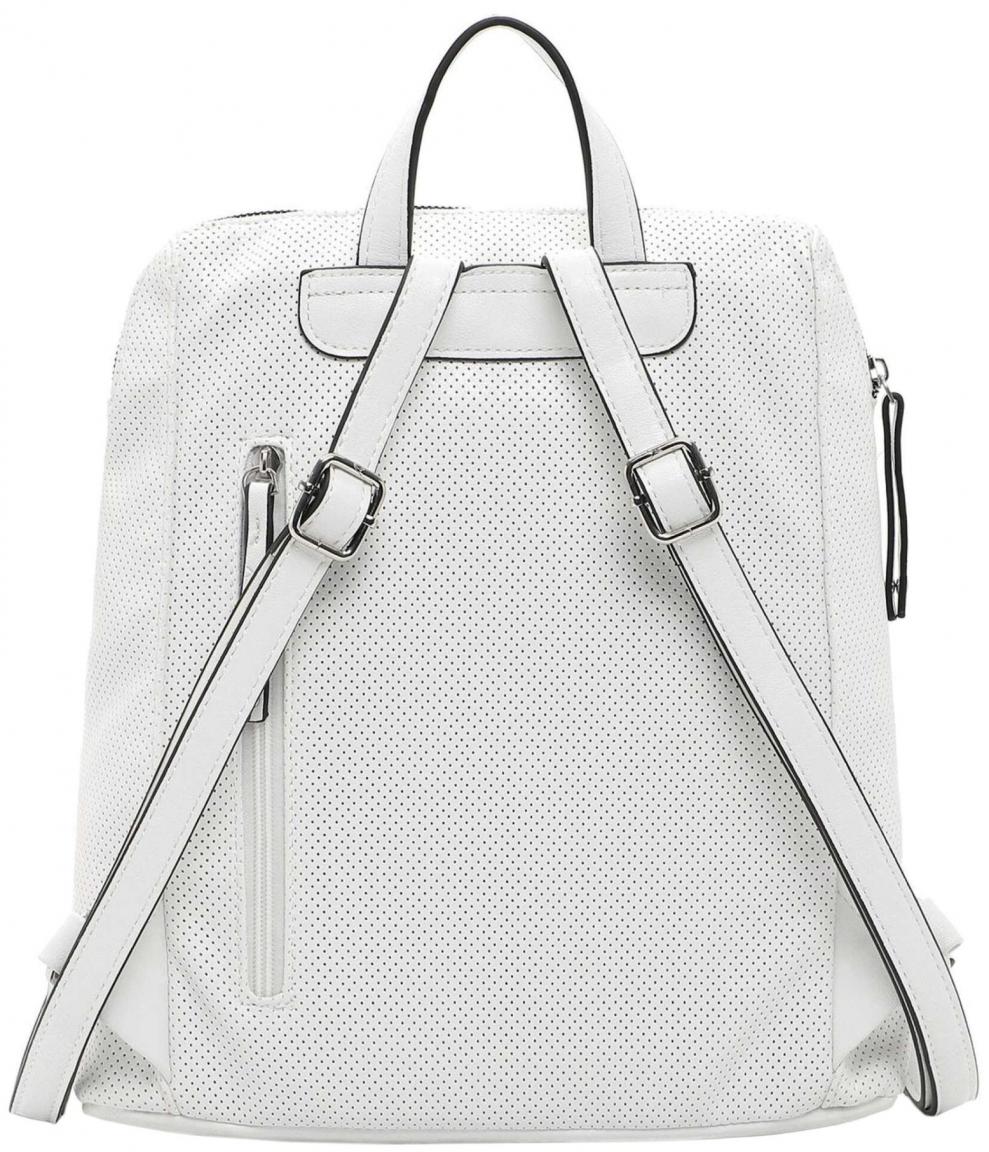 Suri Frey Damenrucksack Perforation Suzy weiß Vegan