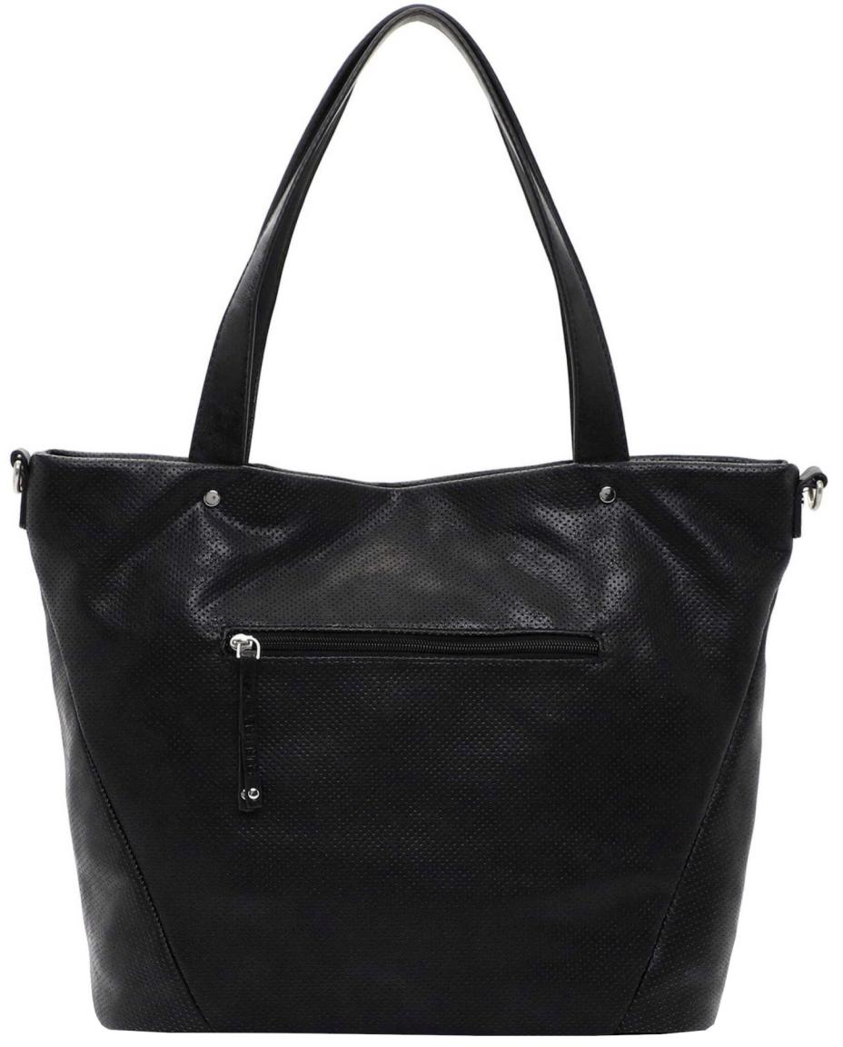 Suri Frey Laley Henkeltasche Black Stanzung vegan 