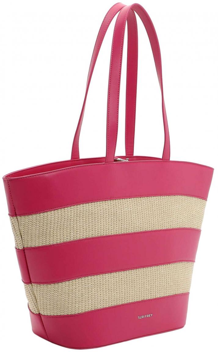 Suri Frey Shopper pink Bailey Bast sommerlich