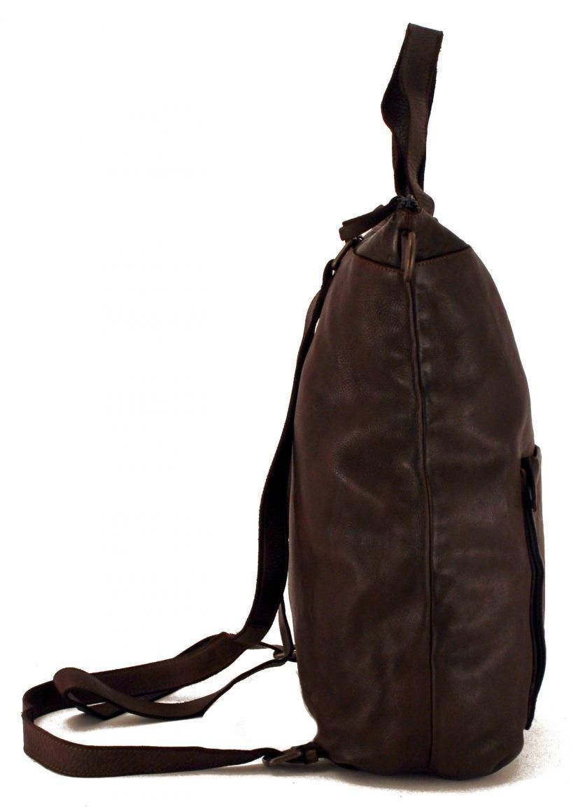 Taschenrucksack Harbour 2nd Herakles Cognac Leder braun