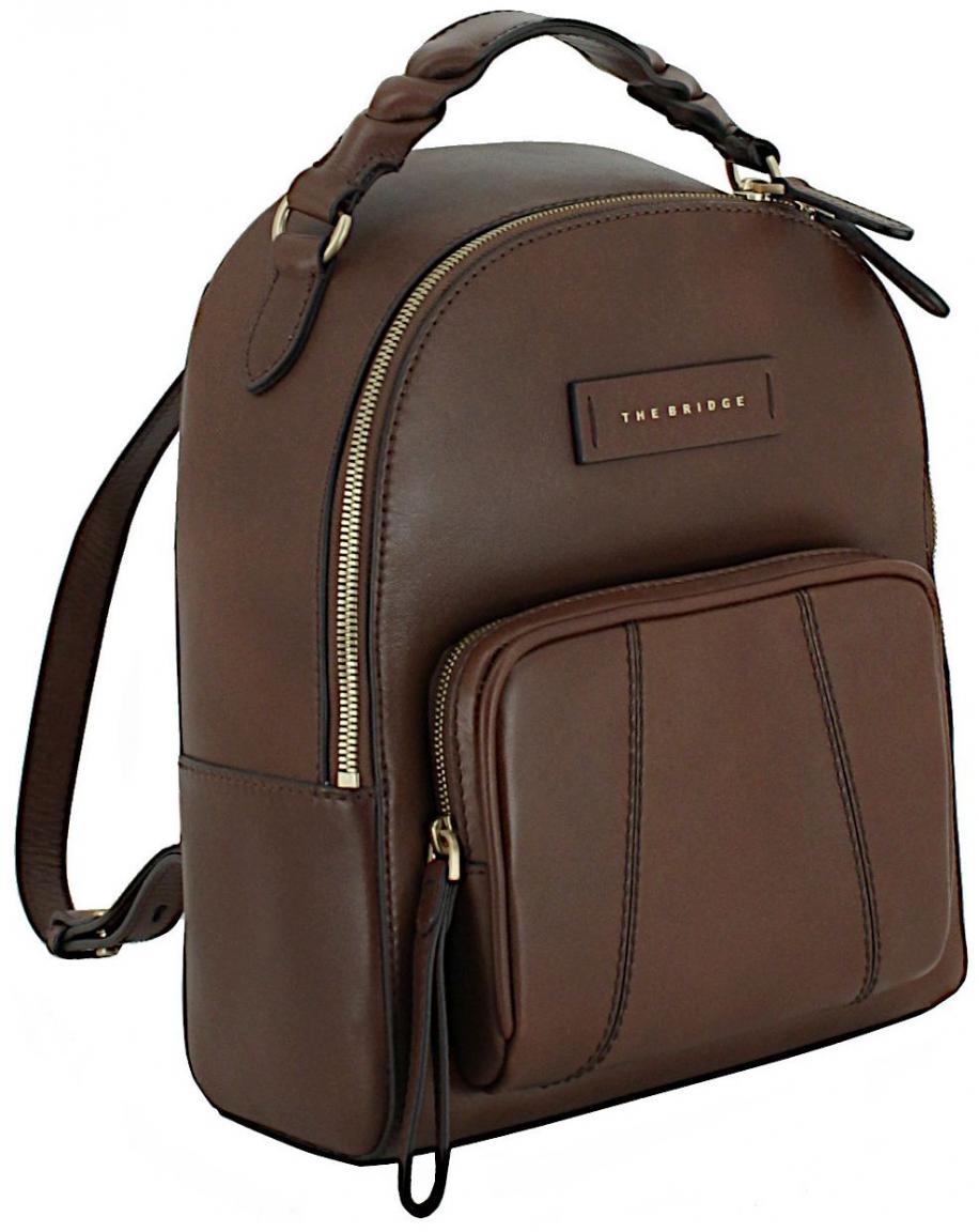 The Bridge Lederrucksack Marrone Brigida