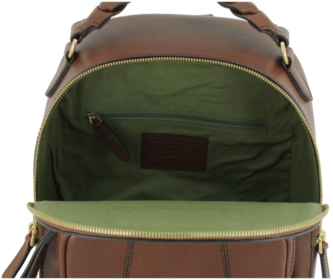 The Bridge Lederrucksack Marrone Brigida