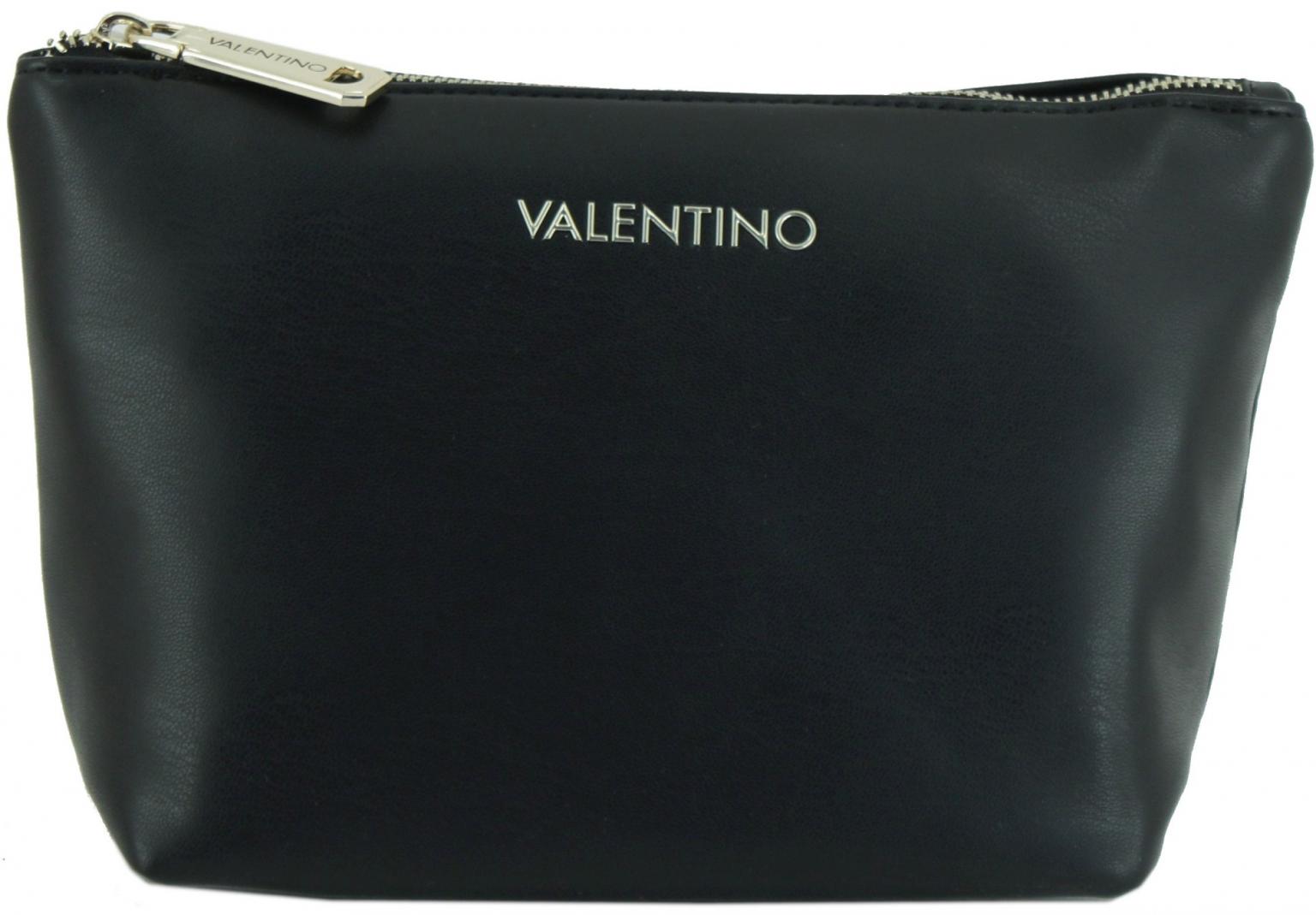 Toilettetasche Valentino Charmonix RE nachhaltig schwarz