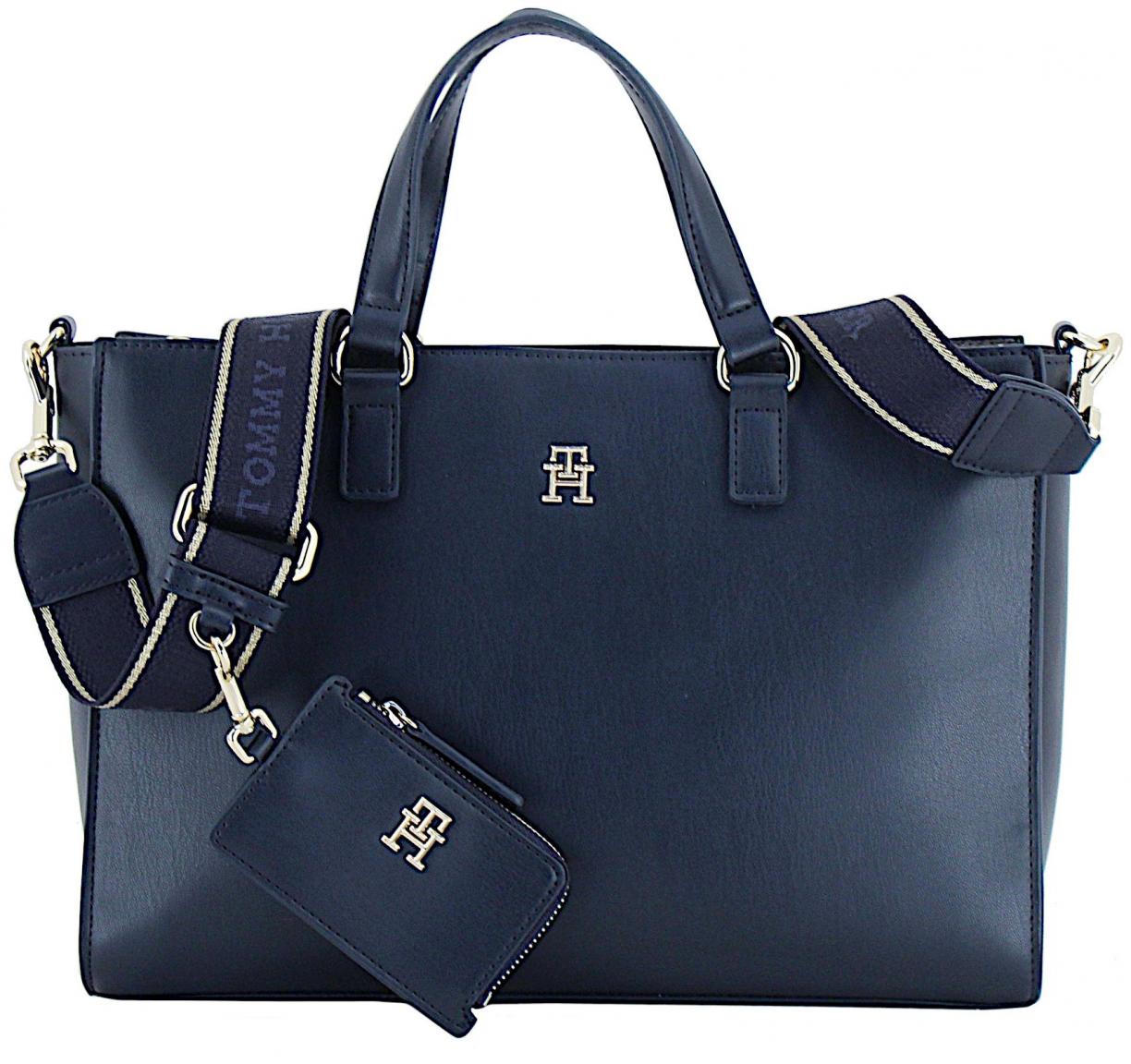 Tommy Hilfiger Kurzgrifftasche TH Joy Satchel Webriemen