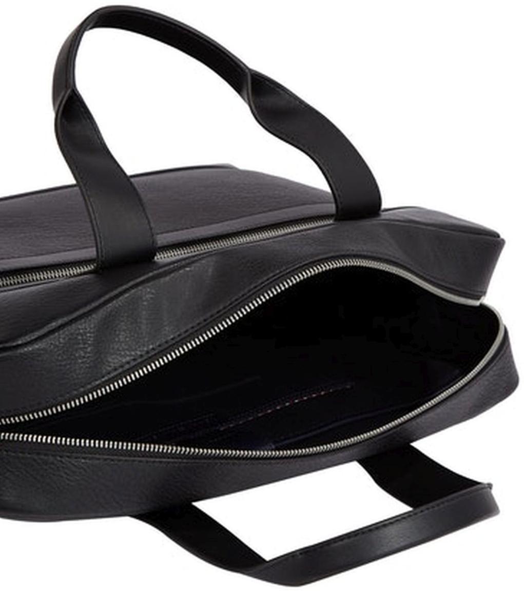 Tommy Hilfiger Messenger Lederoptik Transit Computer Messenger Black Strips