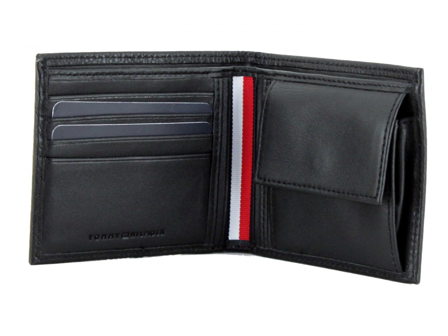 Tommy Hilfiger Premium Ledergeldbörse Central CC Coin