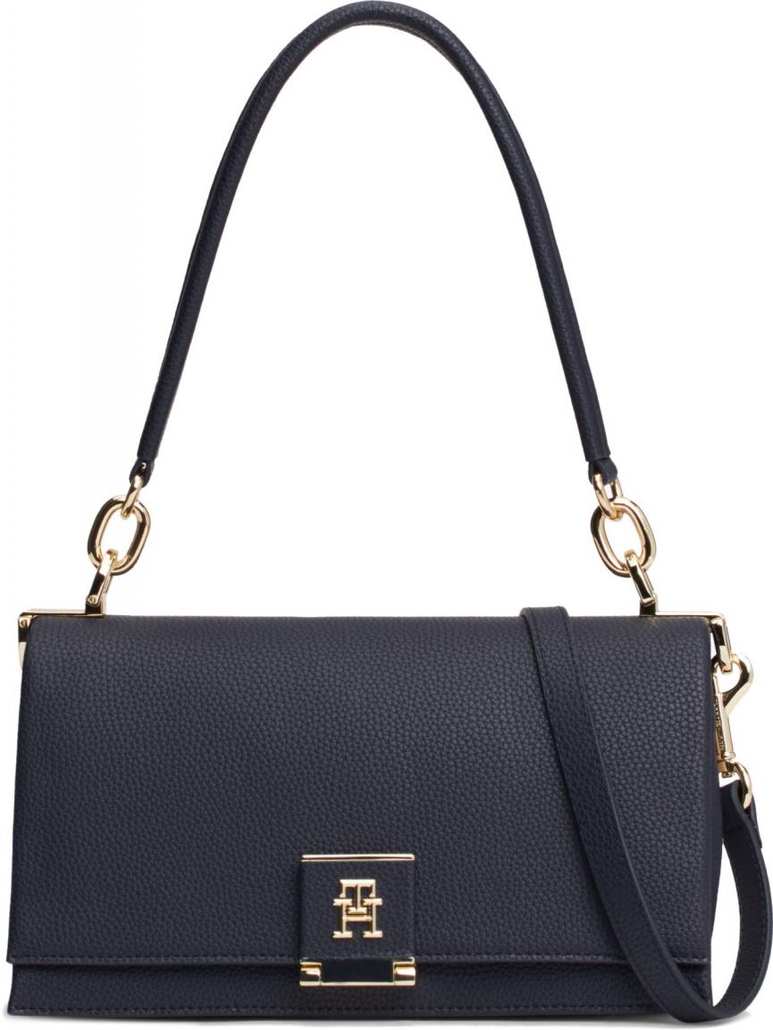 Tommy Hilfiger Überschlagtasche Her Med Crossover Space Blue