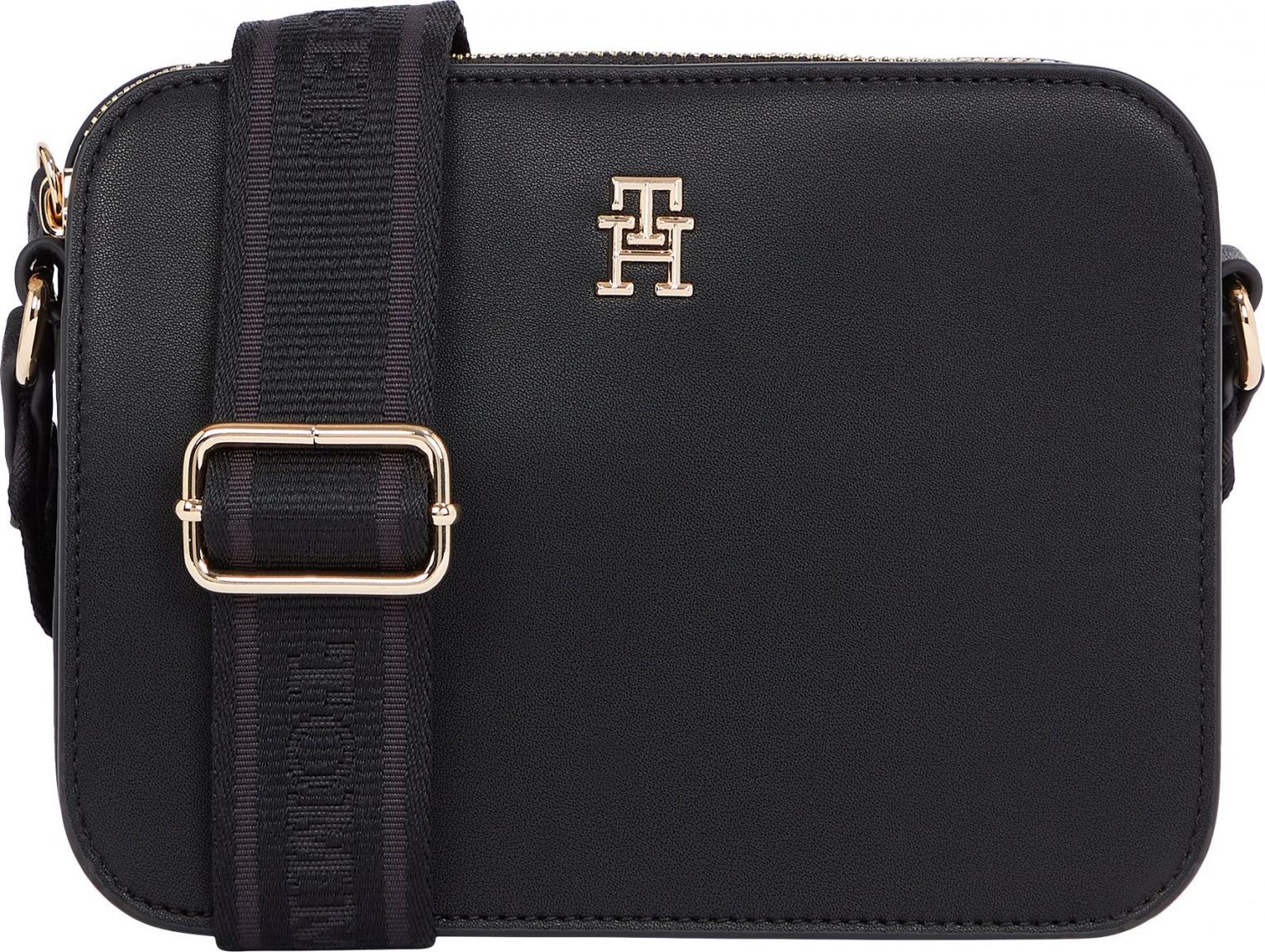 Tommy Hilfiger Umhängetasche Damen Logotape Camera Bag Black