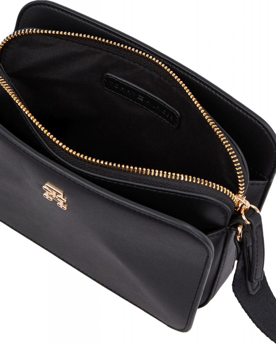 Tommy Hilfiger Umhängetasche Damen Logotape Camera Bag Black