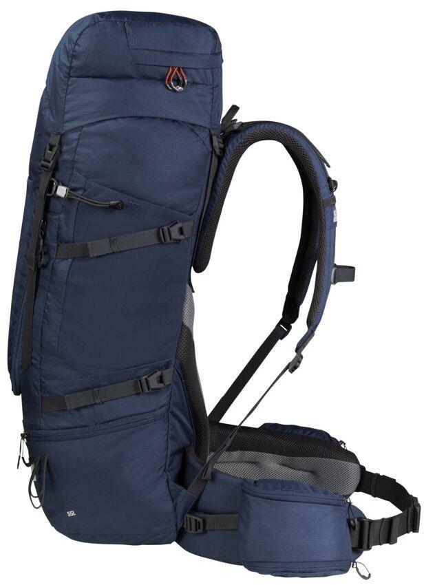 Trailrucksack 60 Liter Men Highland Trail Thunder Blue Jack Wolfskin Bluesign