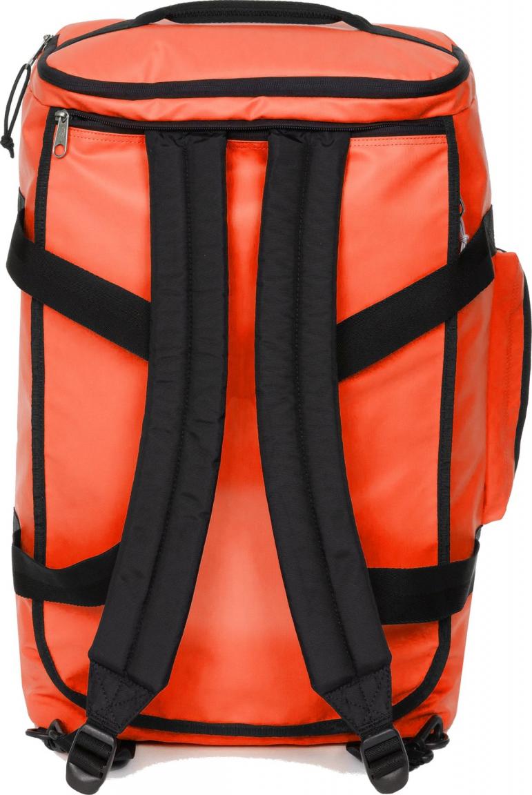 Trainingstasche mit Rucksackfunktion Eastpak DufflR S Tarp Tast Orange