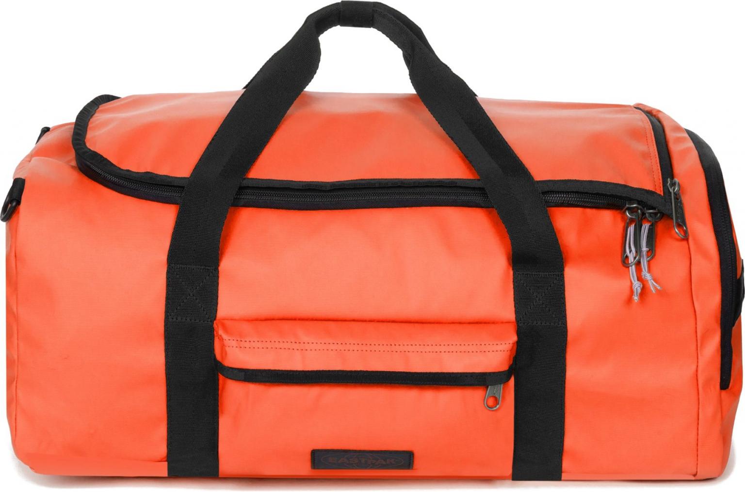 Trainingstasche mit Rucksackfunktion Eastpak DufflR S Tarp Tast Orange