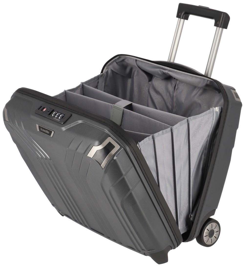 Travelite Businesswheeler Elvaa schwarz Laptopfach 