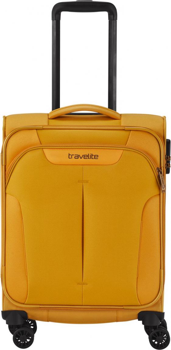 Travelite Croatia Curry Handgepäcktrolley S 55cm gelb