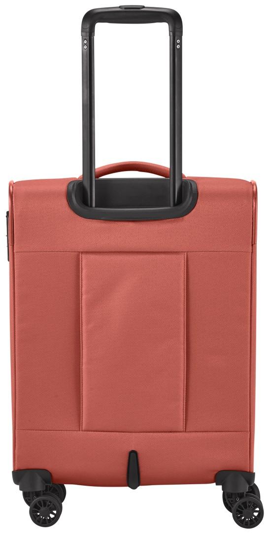 Travelite Croatia Koralle Handgepäckstrolley S 55cm orangerot Weichgepäck