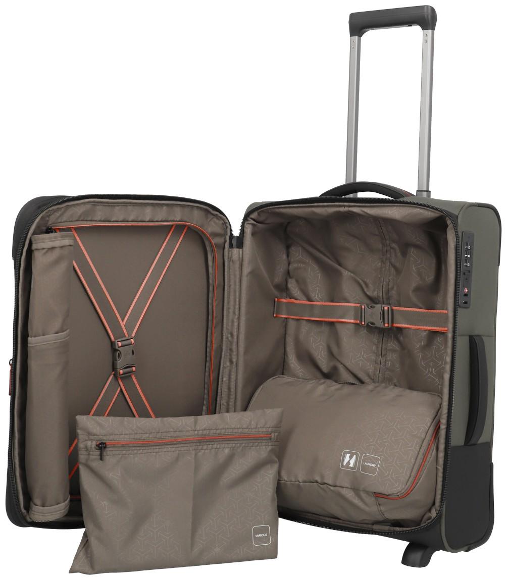 Travelite Crosslite 2w Trolley S 54cm Olive Handgepäckkoffer