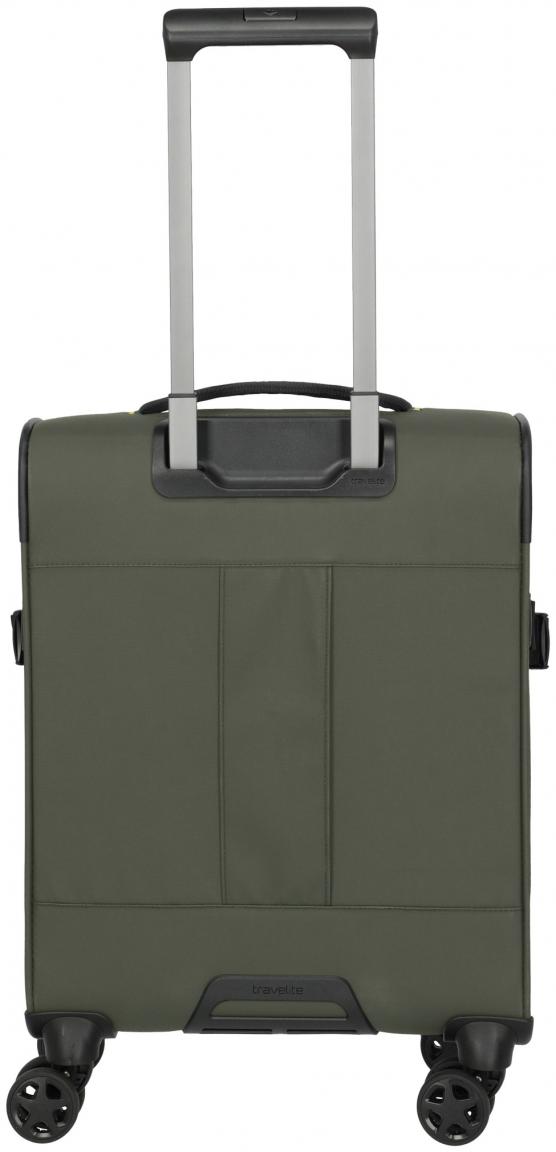 Travelite Handgepäckkoffer Briize 4w Trolley S 55cm Khaki olivgrün