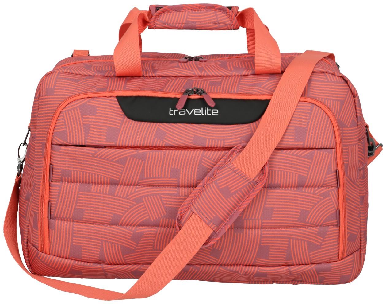 Travelite Skaii Weekender Rucksack Peach Reisetasche Musterprint