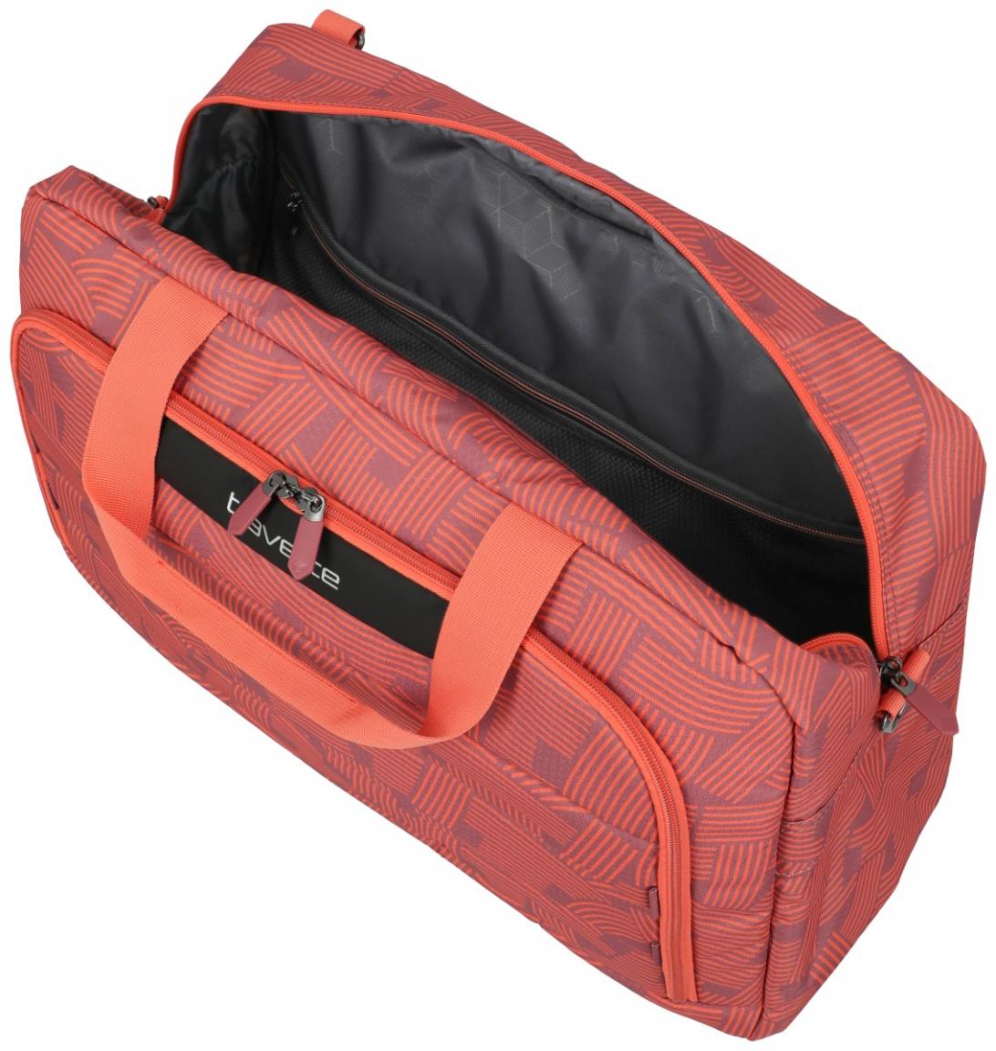 Travelite Skaii Weekender Rucksack Peach Reisetasche Musterprint