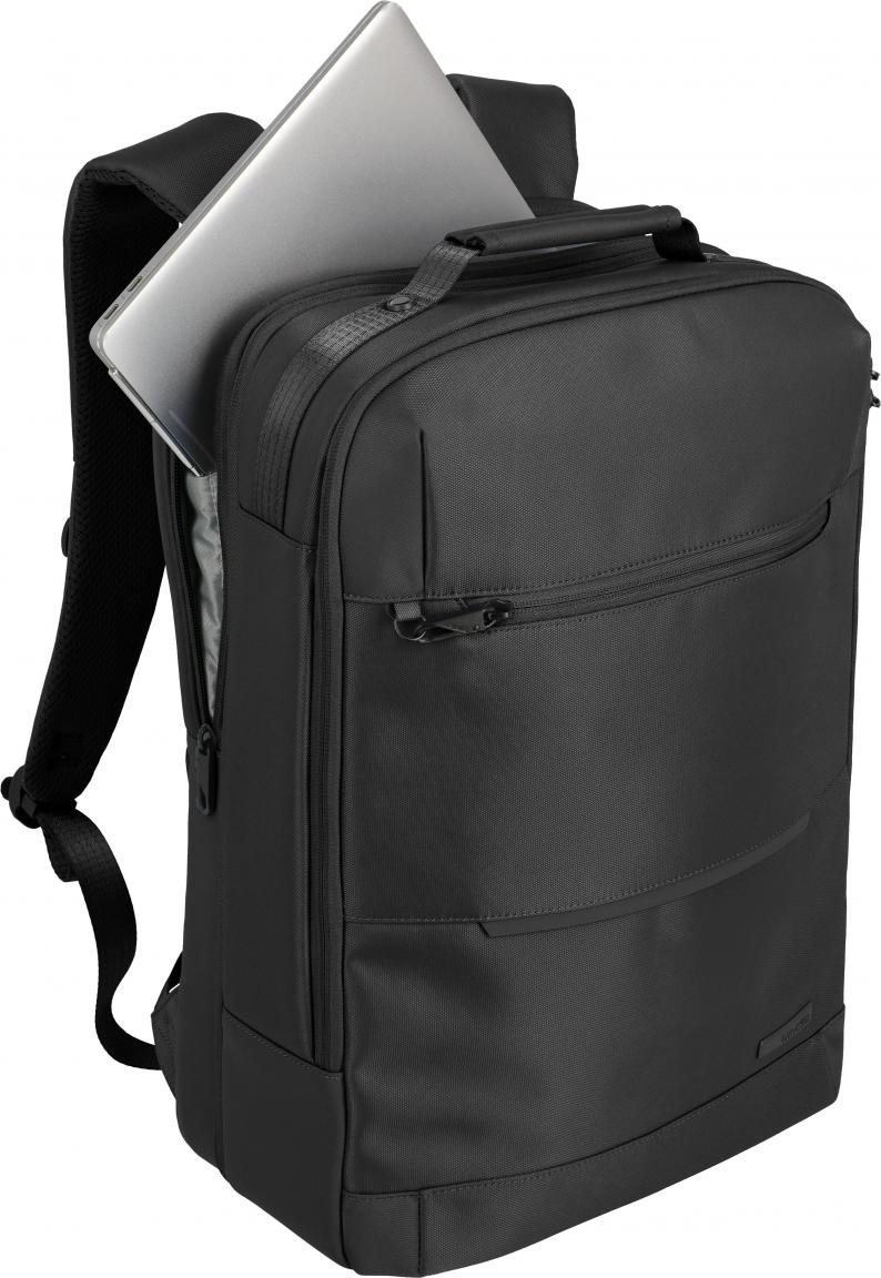 Travelite Workfloow Rucksack L schwarz Laptopfach