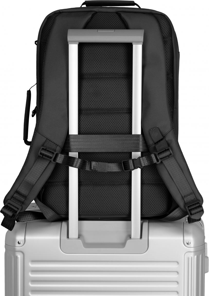 Travelite Workfloow Rucksack L schwarz Laptopfach