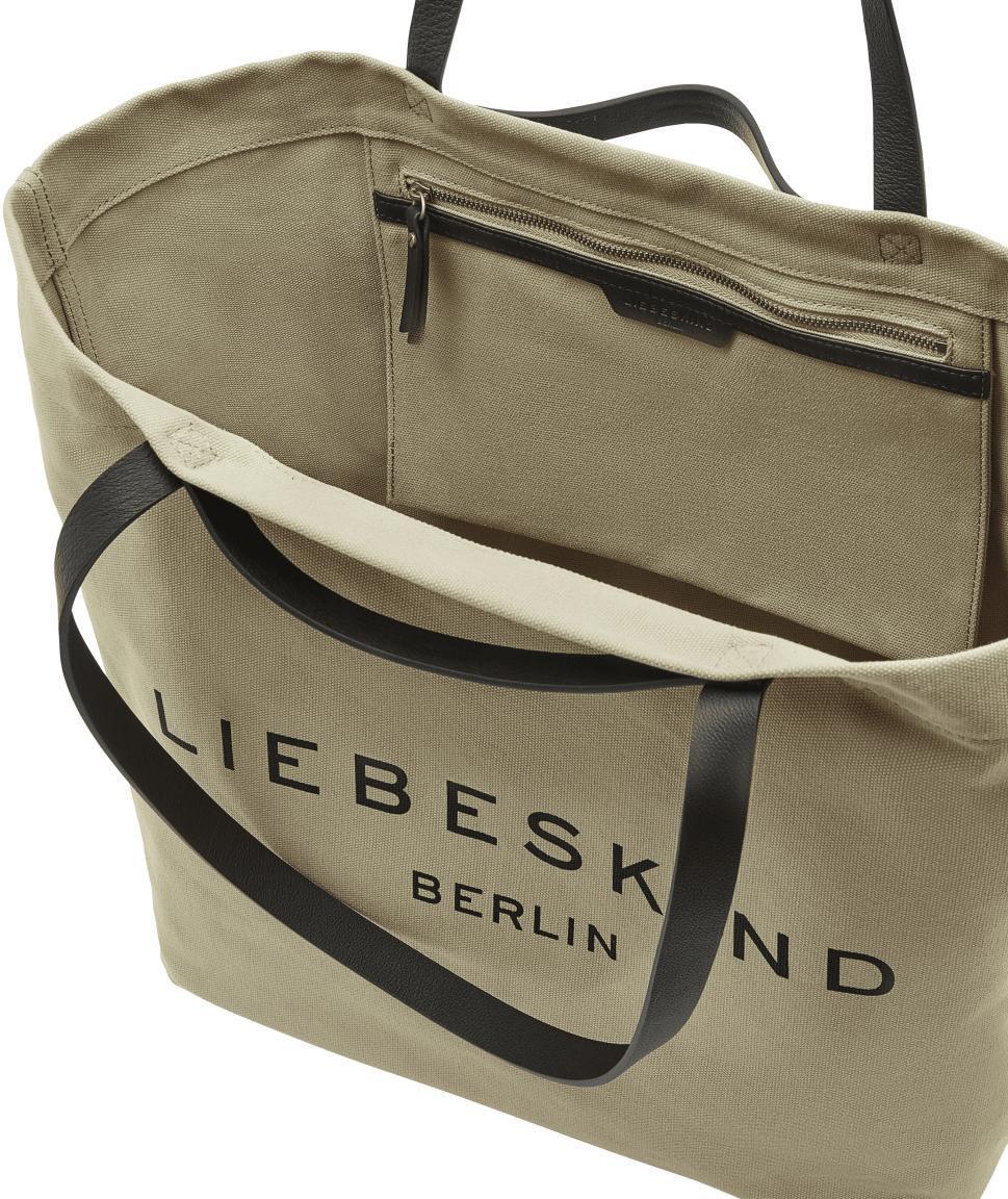 Trendshopper Liebeskind Berlin Aurora Large Dust Taupe Canvasstoff