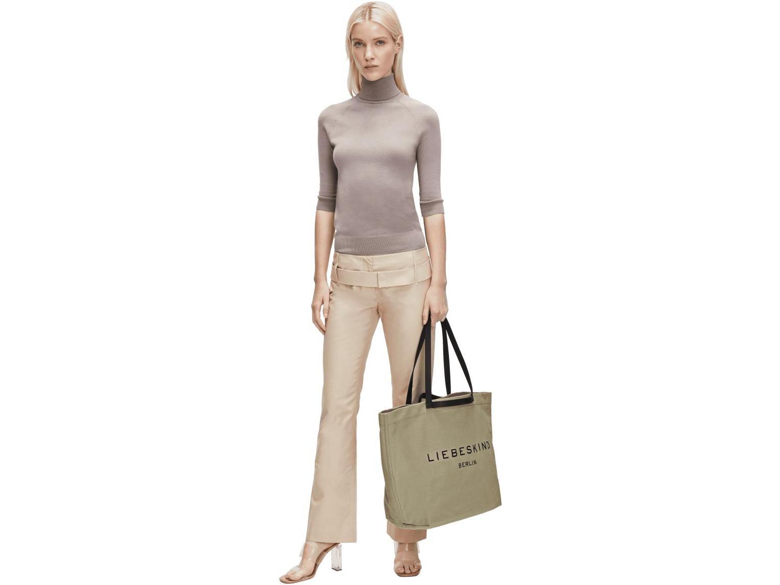 Trendshopper Liebeskind Berlin Aurora Large Dust Taupe Canvasstoff