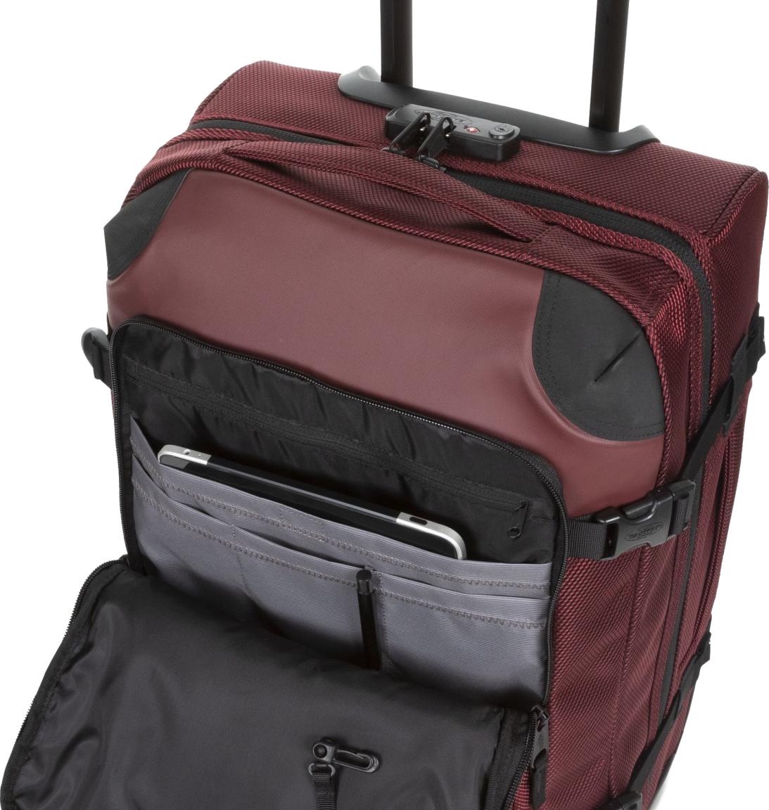 Trolleytasche Eastpak CNNCT Tranverz S Cabin Size Burgundy