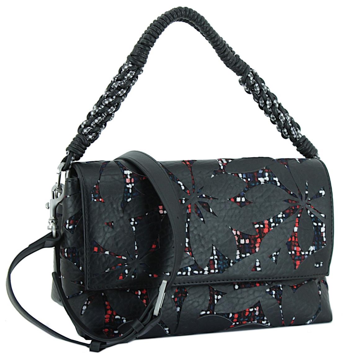 Überschlagtasche Desigual Onyx Venecia 2.0 Negro Boucle