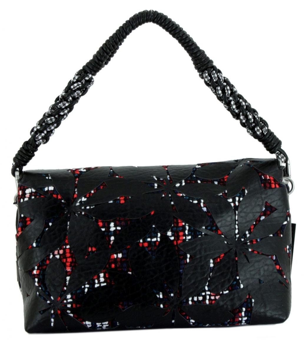 Überschlagtasche Desigual Onyx Venecia 2.0 Negro Boucle