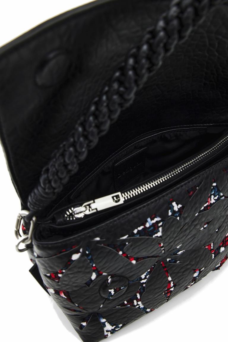 Überschlagtasche Desigual Onyx Venecia 2.0 Negro Boucle