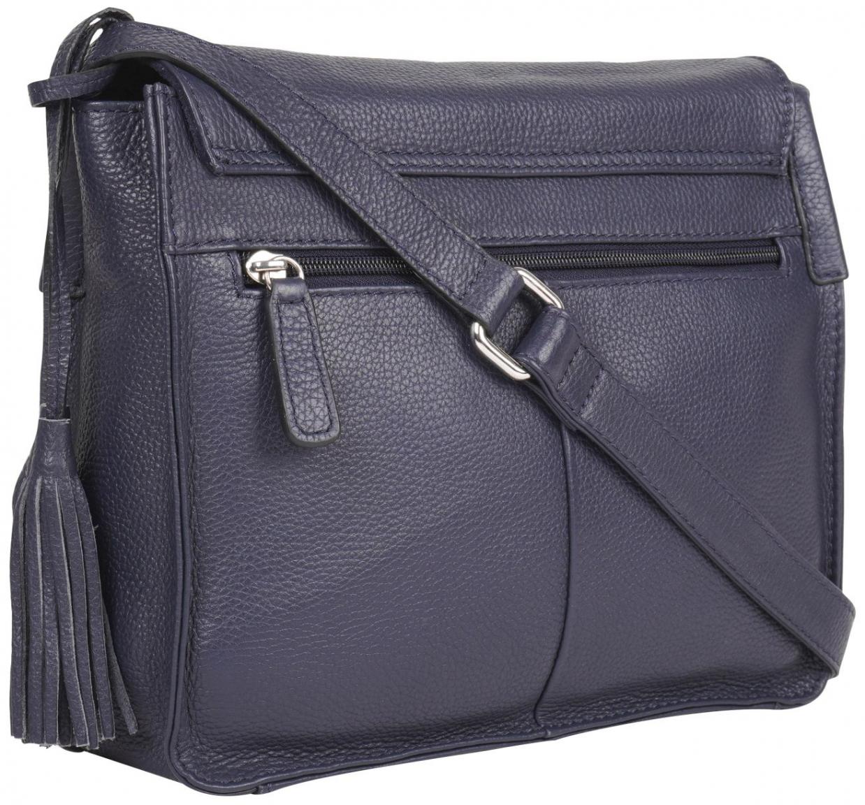 Überschlagtasche Gerry Weber dunkelblau Cadiz Leder