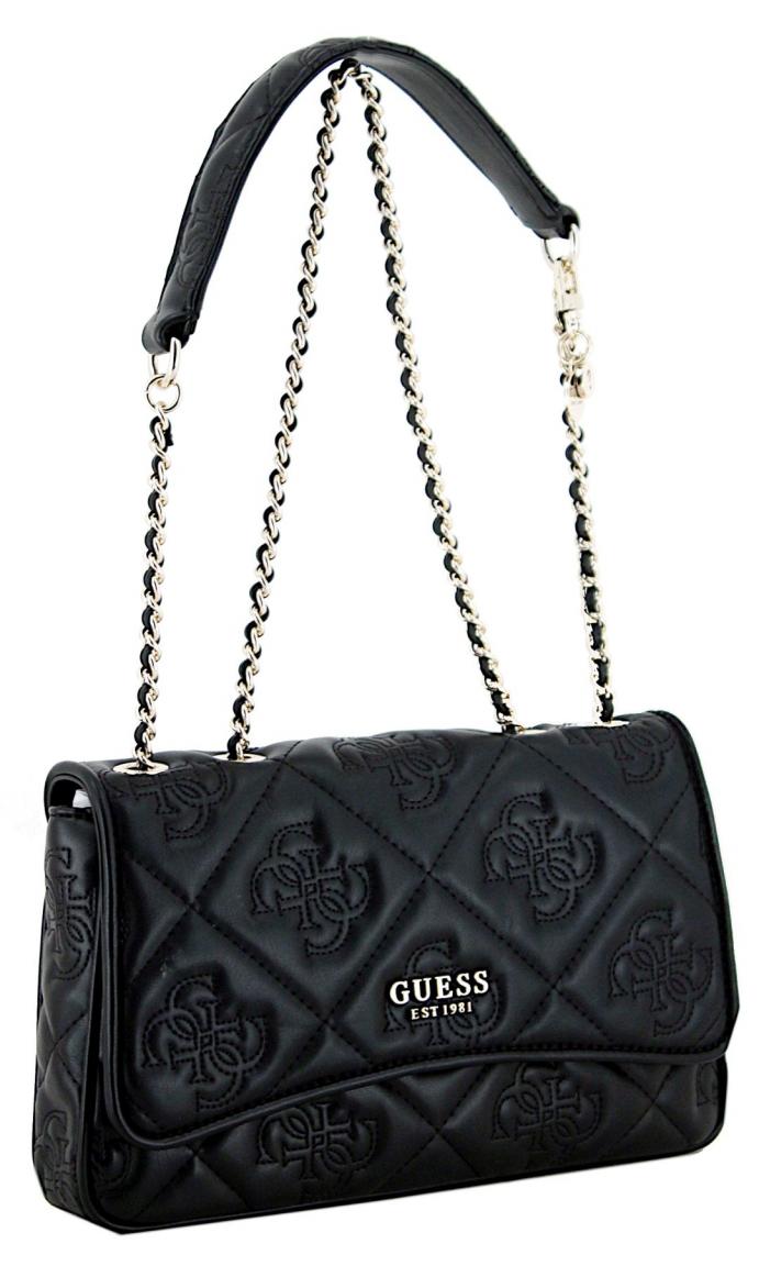 Überschlagtasche Guess Marieke White Logo Polsterung