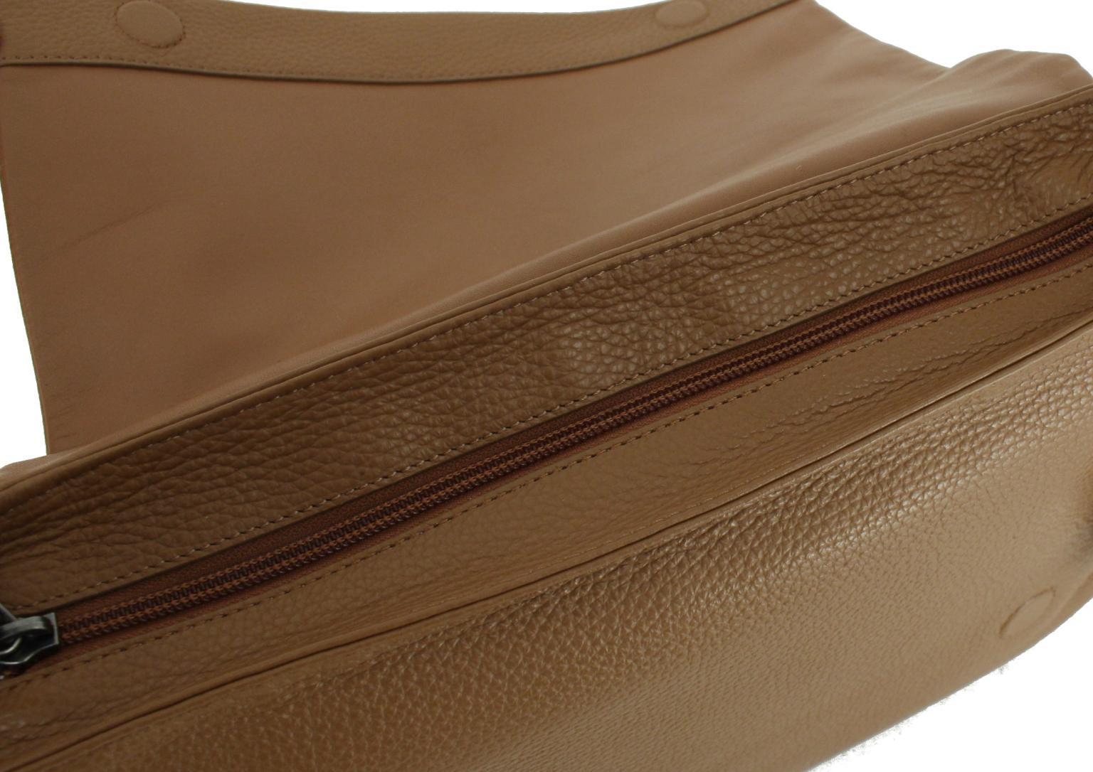 Überschlagtasche Mandarina Duck Mellow Leather Messenger Warm Taupe