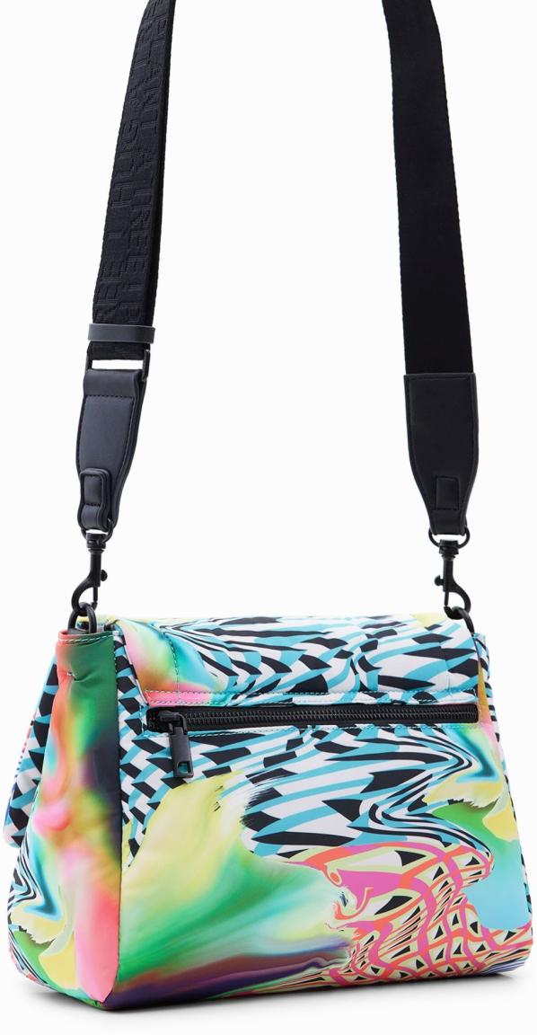 Überschlagtasche bunt psychedelisch Desigual Hawaiian Geosurf Copenhague