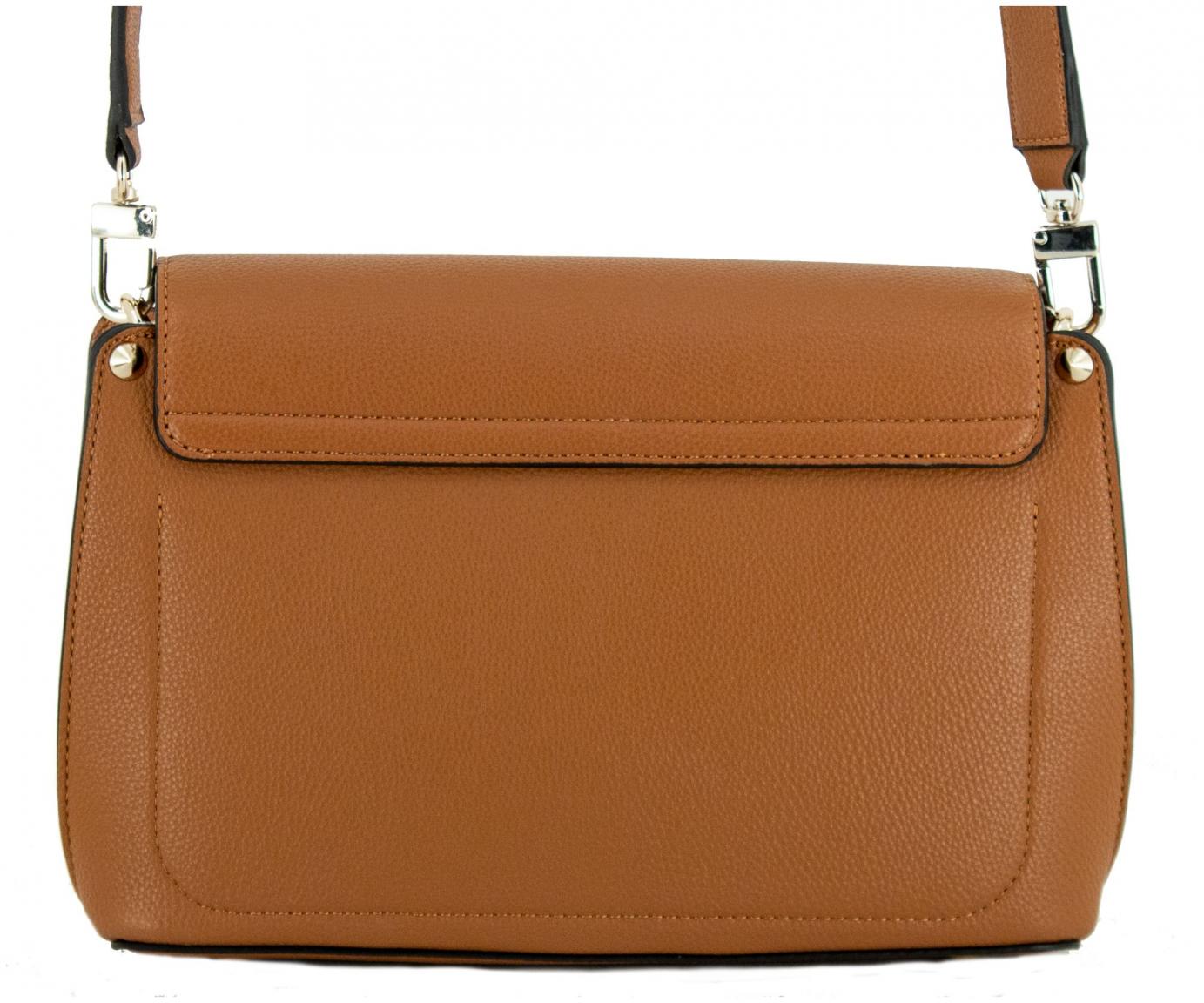 Überschlagtasche schwarz Ziernieten Guess Meridian Flap Crossbody