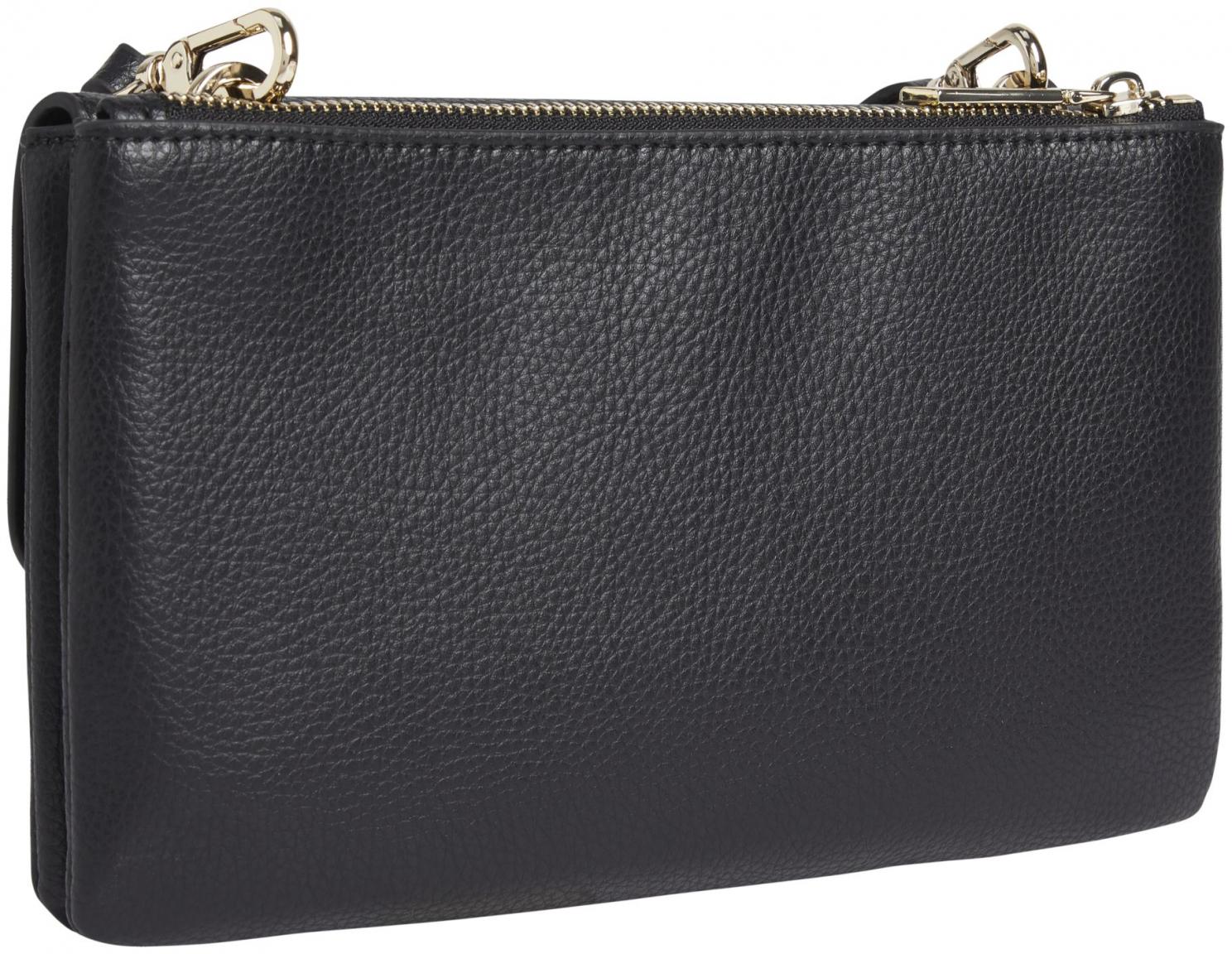 Überschlagtasche zweigeteilt Calvin Klein Re-Lock Crossbody schwarz