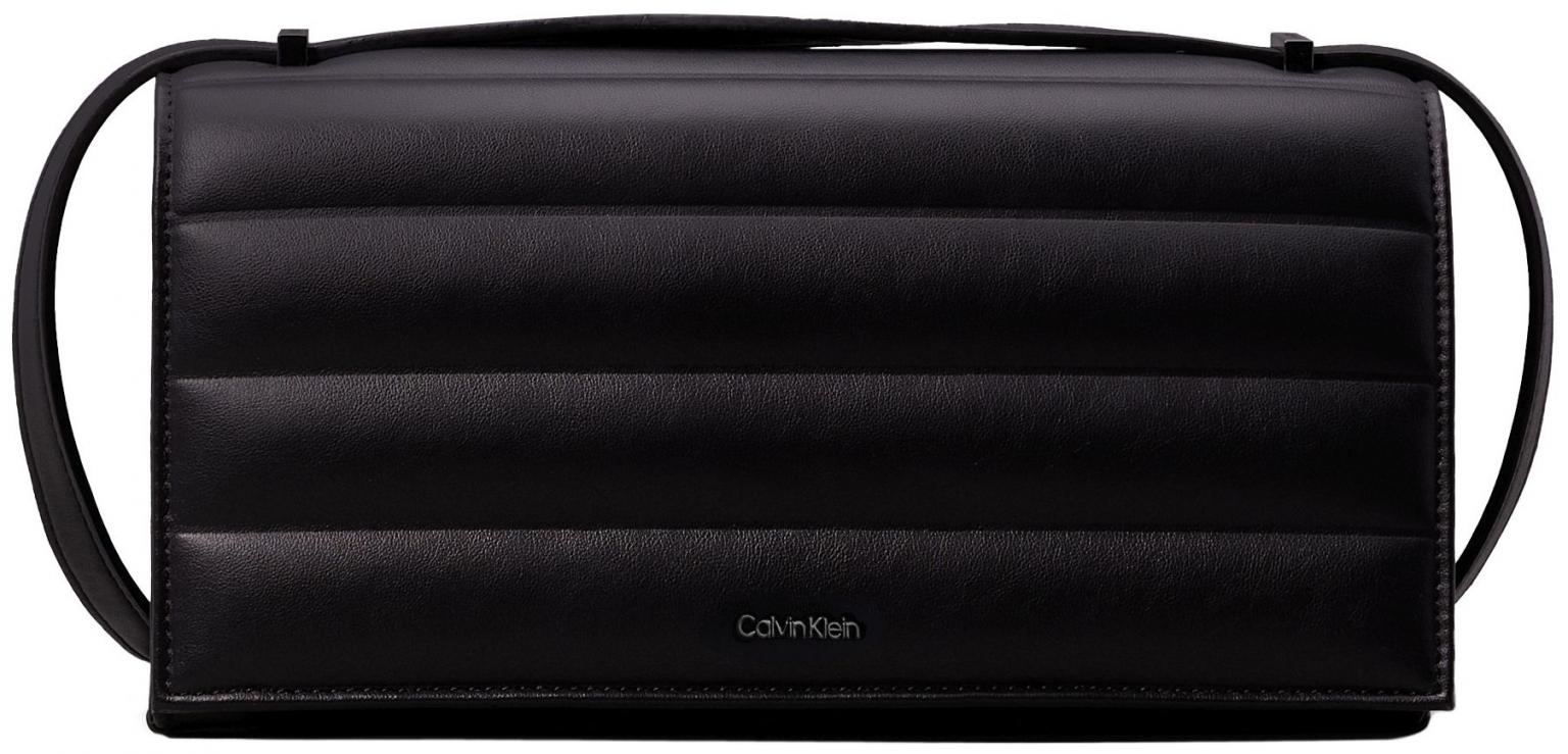 Umhängetasche Calvin Klein klassisch schwarz gepolstert Shoulder