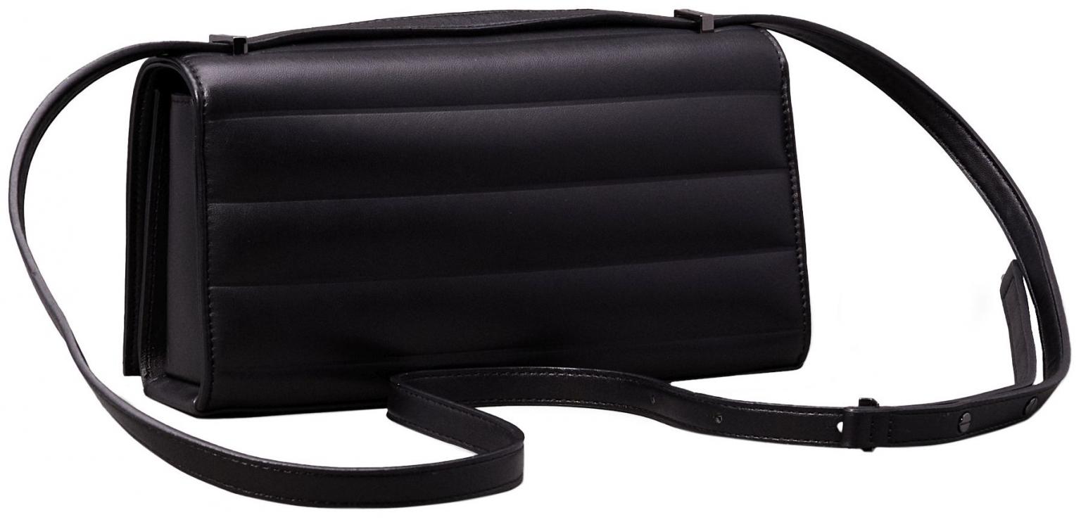 Umhängetasche Calvin Klein klassisch schwarz gepolstert Shoulder