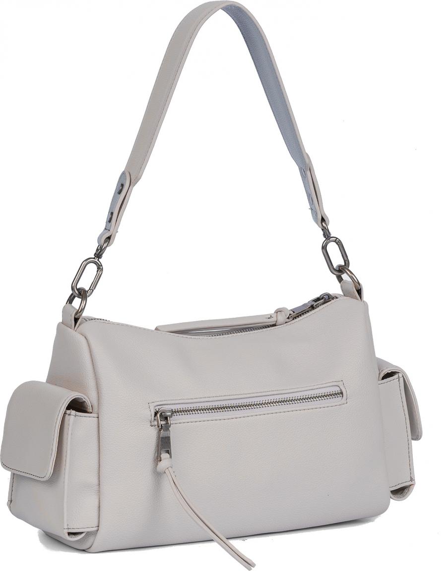 Umhängetasche FREDsBRUDER Bestie Pocket Shoulder Bag hellgrau Stone