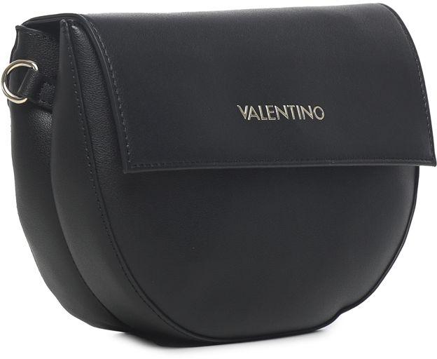 Umhängetasche Valentino Bigs Nero schwarz Überschlag halbrund