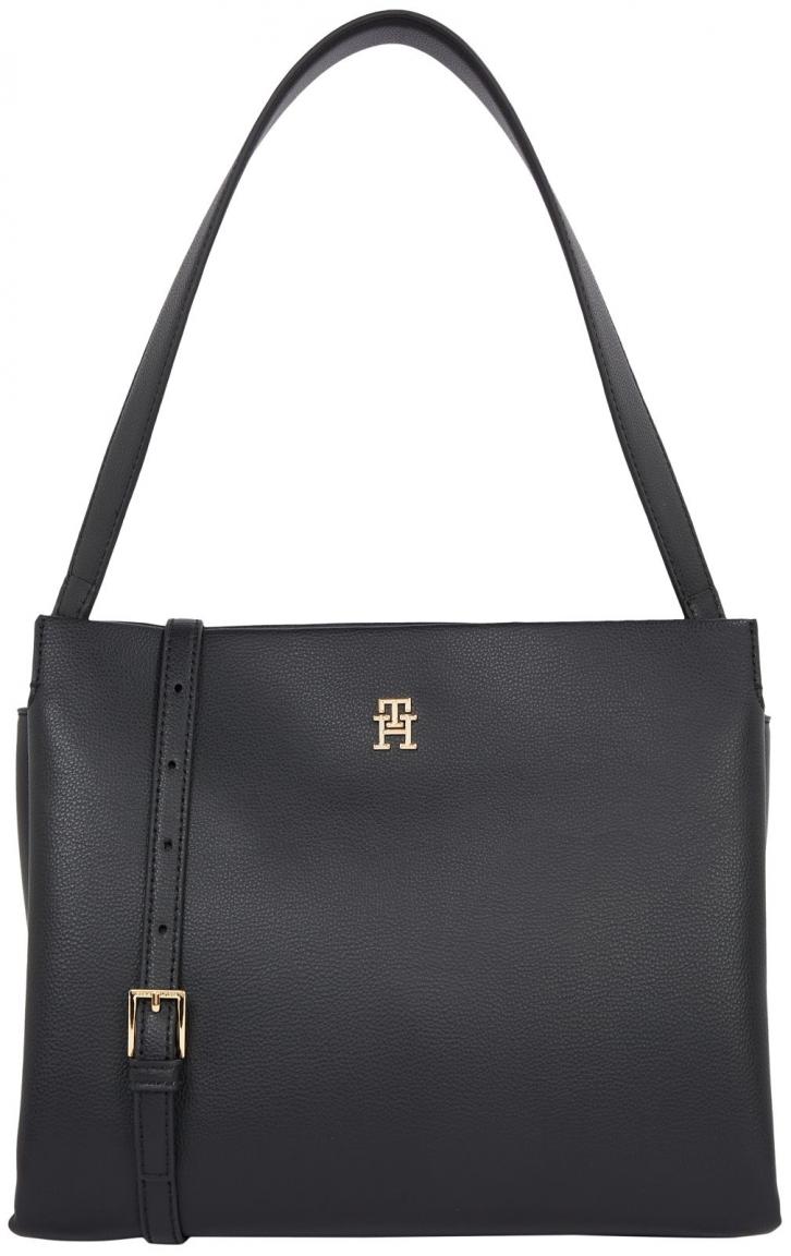 Umhängetasche schwarz Tommy Hilfiger Legacy Med Satchel