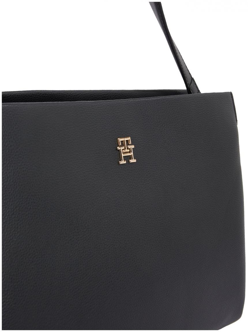 Umhängetasche schwarz Tommy Hilfiger Legacy Med Satchel