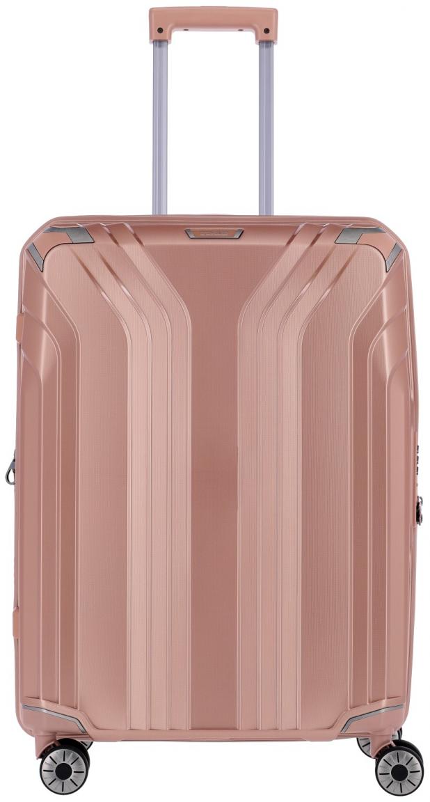 Urlaubskoffer erweiterbar Rosegold Travelite Elvaa 4w Trolley M 66cm