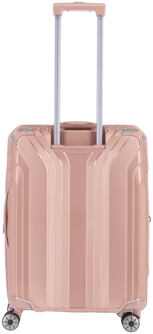 Urlaubskoffer erweiterbar Rosegold Travelite Elvaa 4w Trolley M 66cm